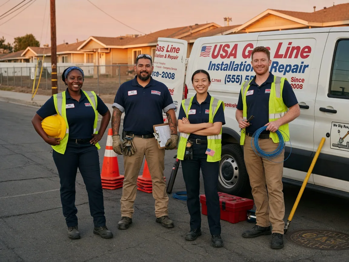 Gas Line Installation company in Oark, AR